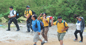 hiking